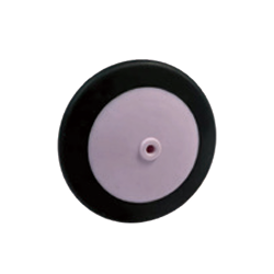 3″ 7602 Rubber coated front wheels-宁波希禾儿童用品有限公司